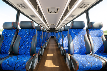 Casper Charter Bus Inside
