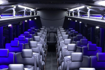 Casper Charter Bus Interior