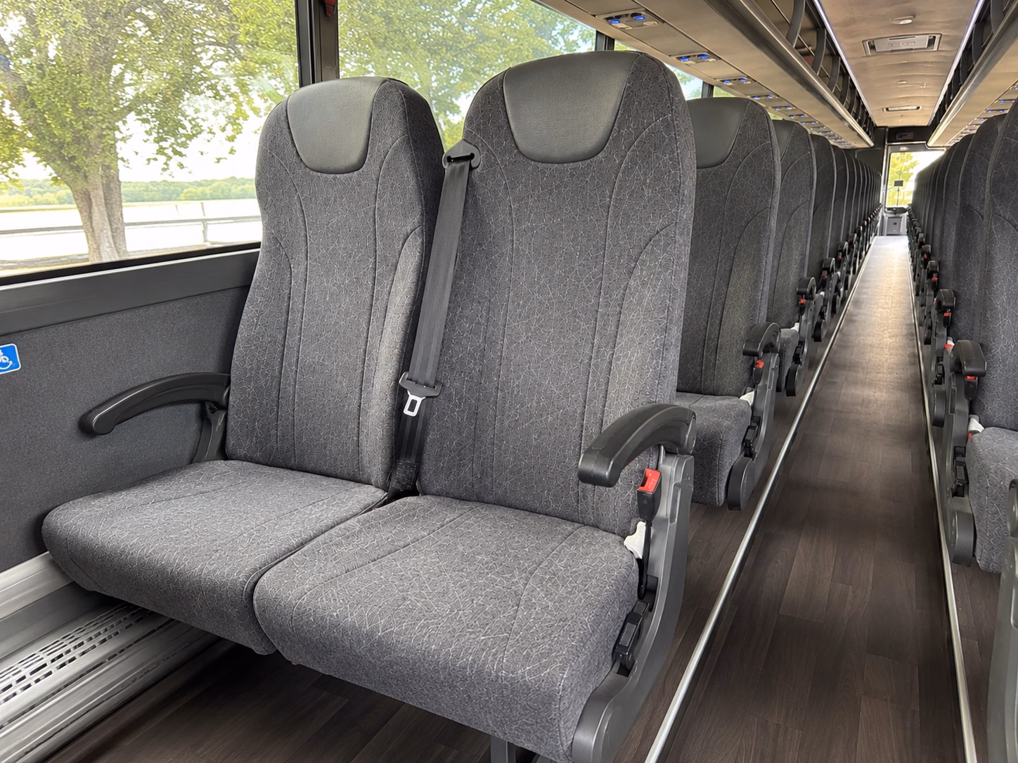 casper airport transportation onboard seating