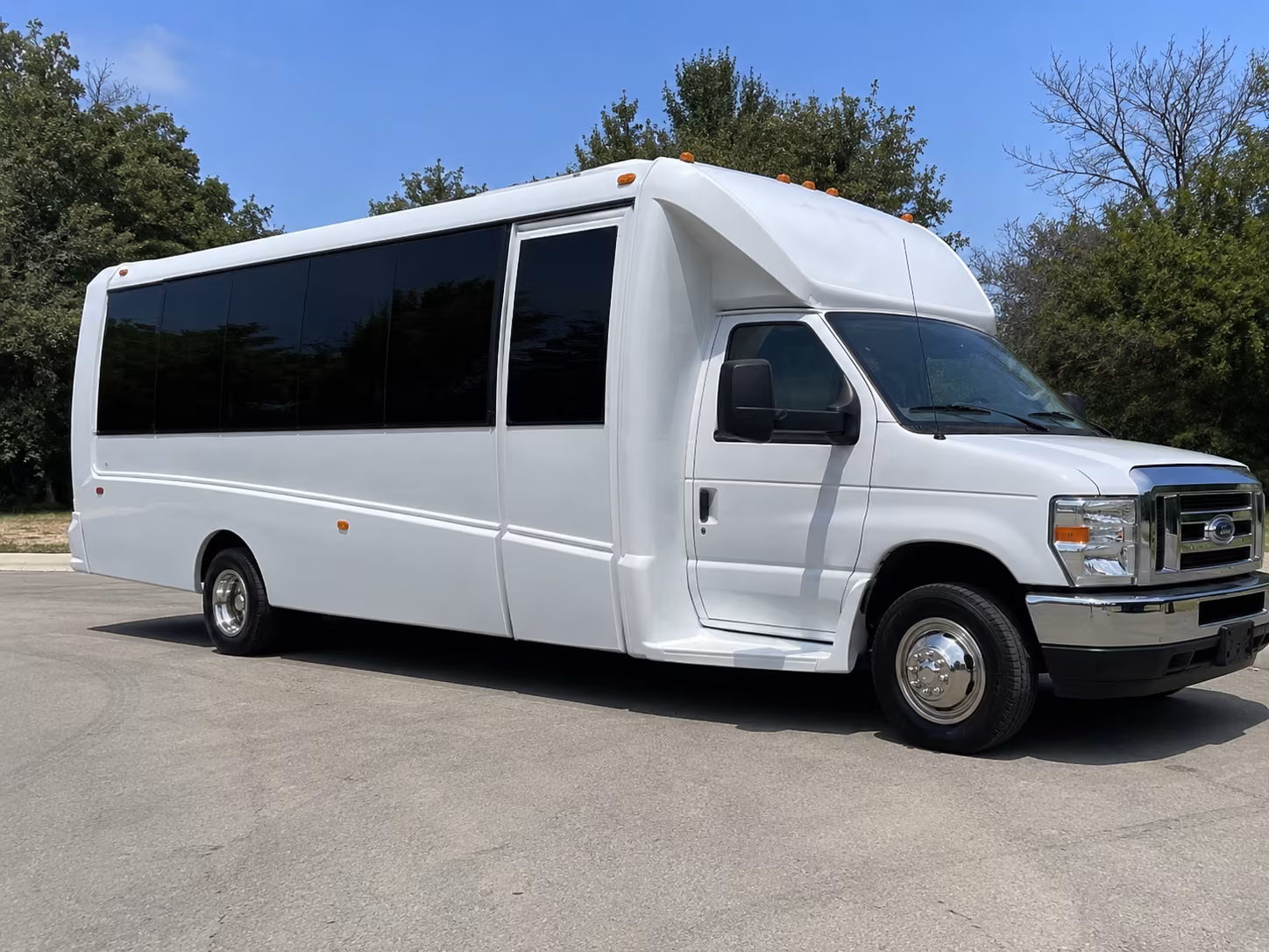 casper party bus booking step 1