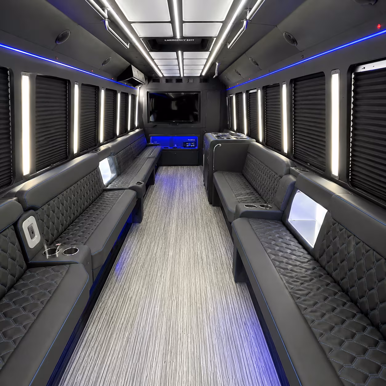casper party bus rentals inside