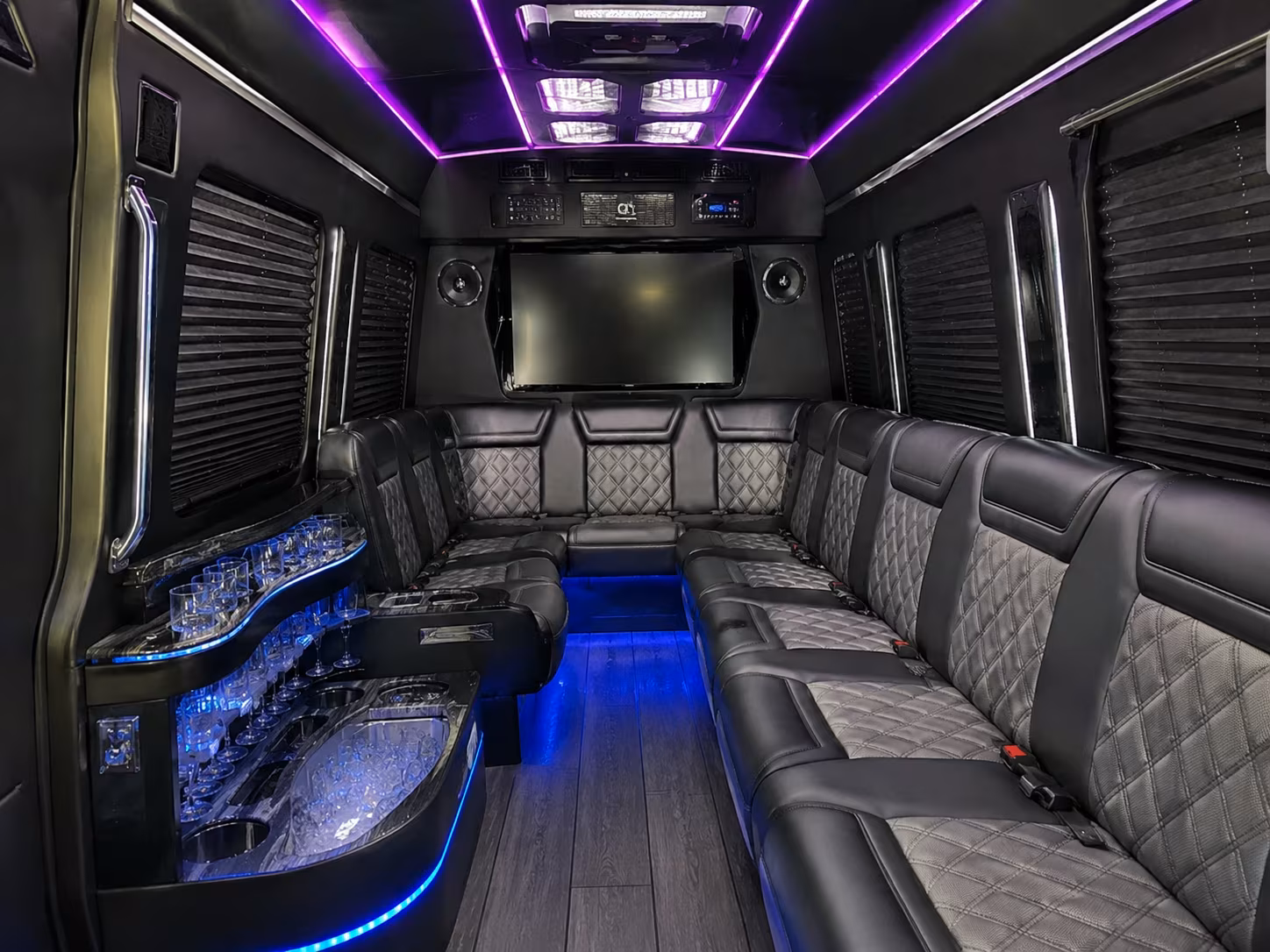 winter and weather ready wedding transportation across casper